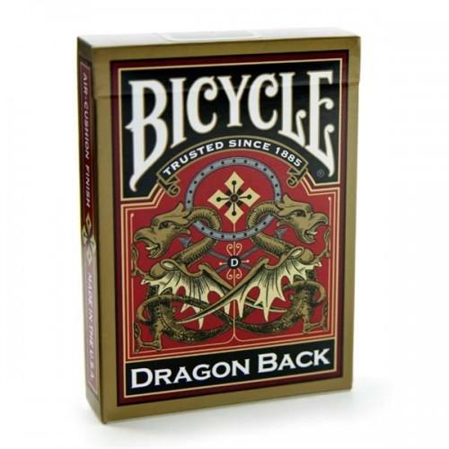 Karte Bicycle Gold Dragon Back