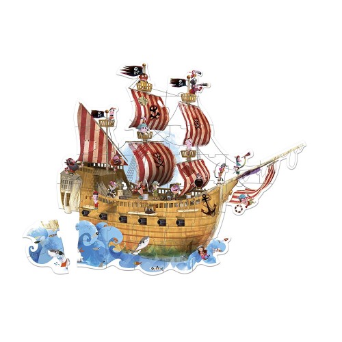 Podna slagalica   gusarska lađa 2