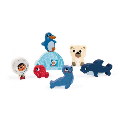 J drvena slagalica   stanovnici Antarktike 2