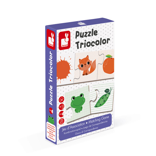 Trodjelne slagalice Puzzle Triocolor